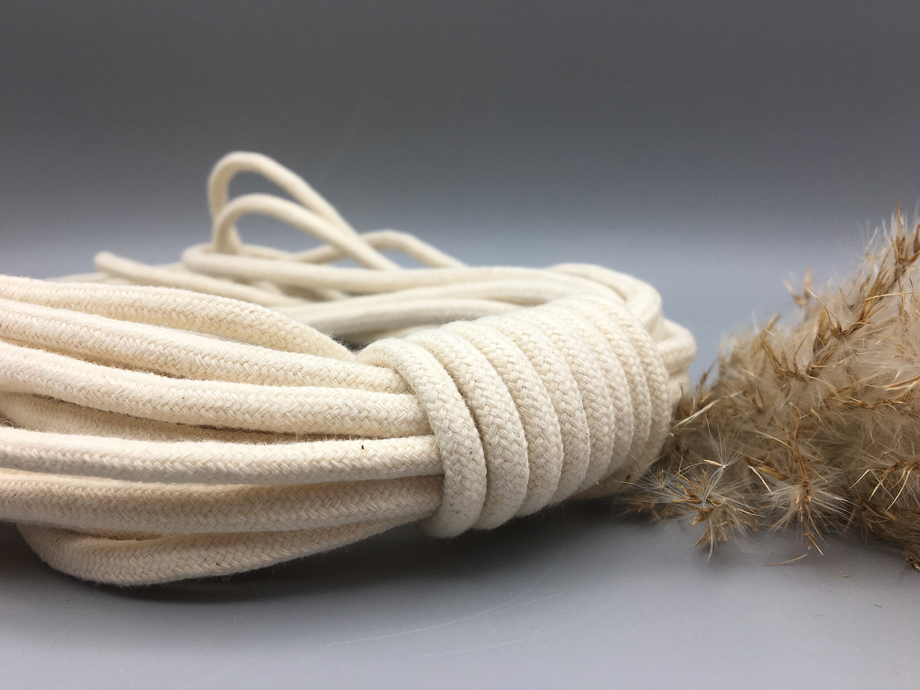 Cotton rope white round cord 5mm jewelry making supplies DIY Etsy