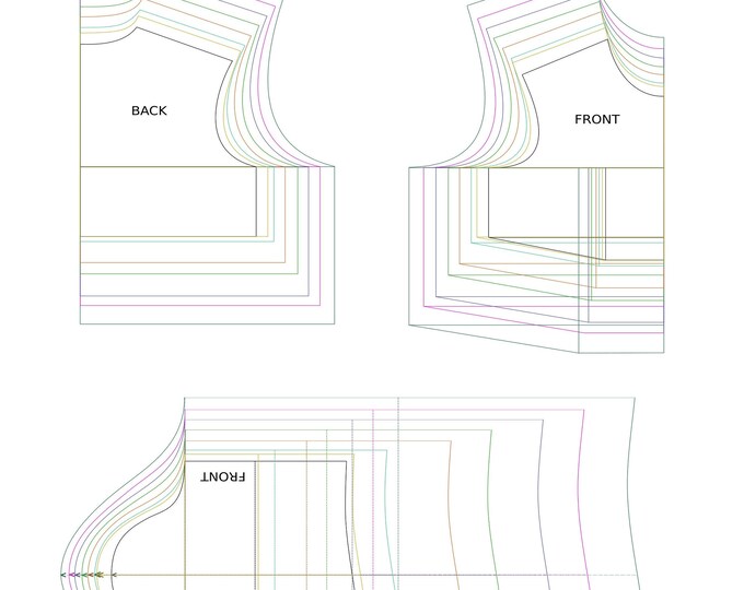 Bunka Childrens Basic Bodice Block - Etsy