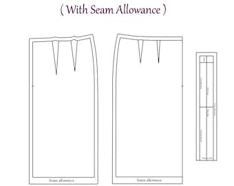 New Bunka Basic Skirt Pattern