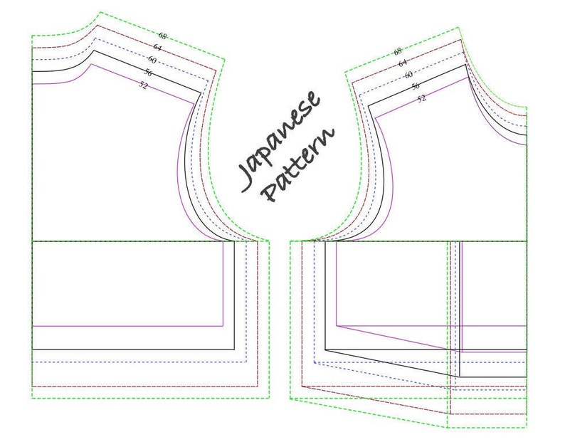 Basic Bodice Pattern Children's Clothing - Etsy