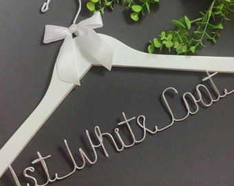 Personalized first white coat hanger, Custom graduation gift for doctor, Doctor coat hanger, Gift for an RN, Custom gift for a graduate