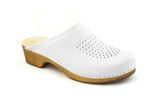 leather world designs clogs