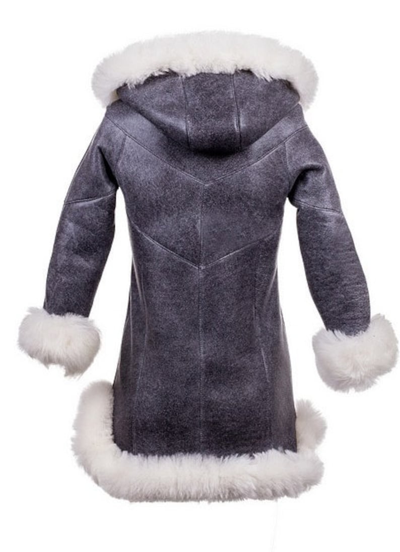 New SHEARLING jacket Sheepskin children coat Warm shearling Etsy