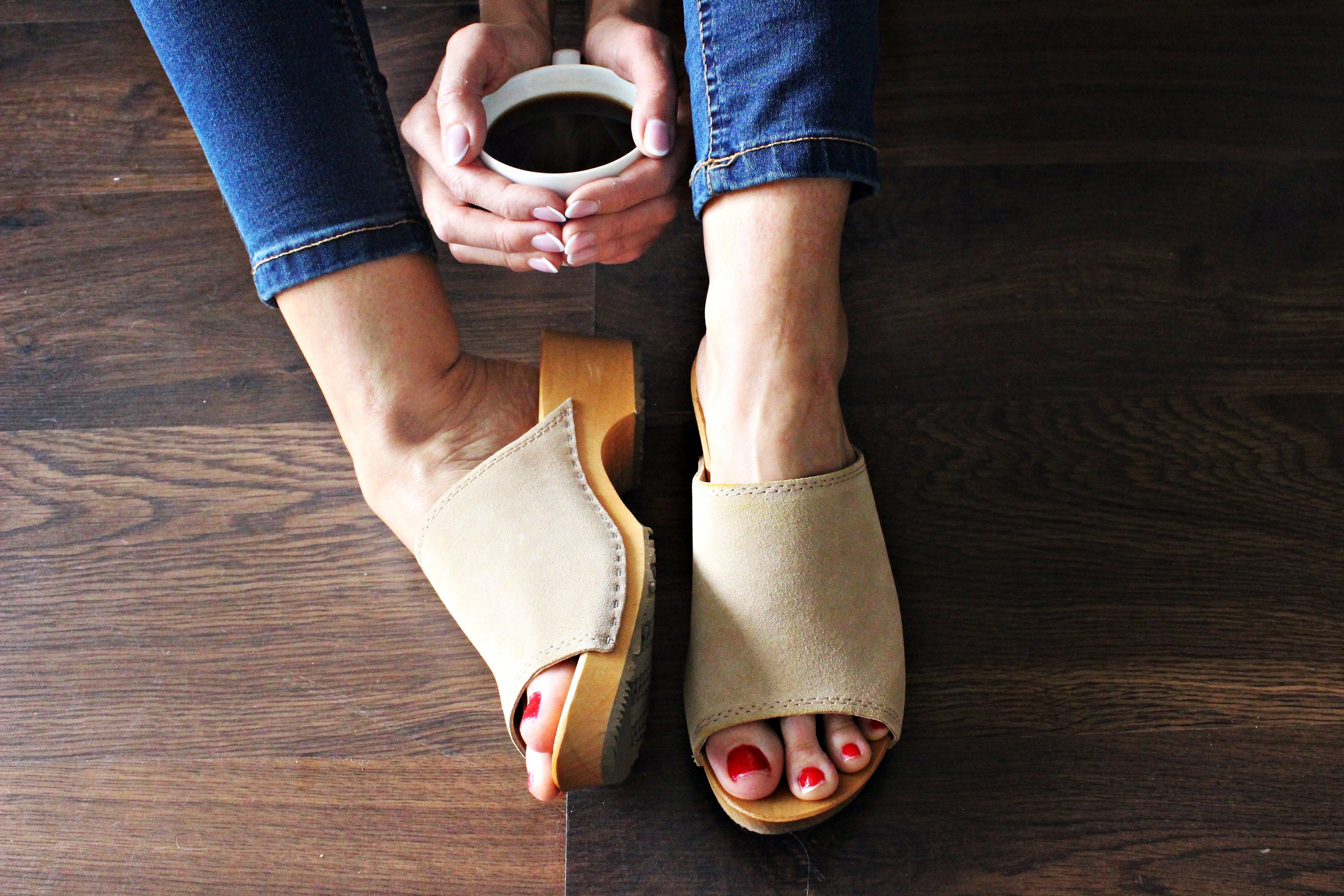 ◆KOMOREBI MUSEUM◆ Unisex Handmade Suede Clog Sandals Cabin MUSINSA | KOMOREBI MUSEUM Unisex Handmade Suede Clog Sandals