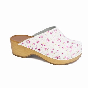 Children Swedish Wooden Clogs for Children Handmade Shoes Kids Low