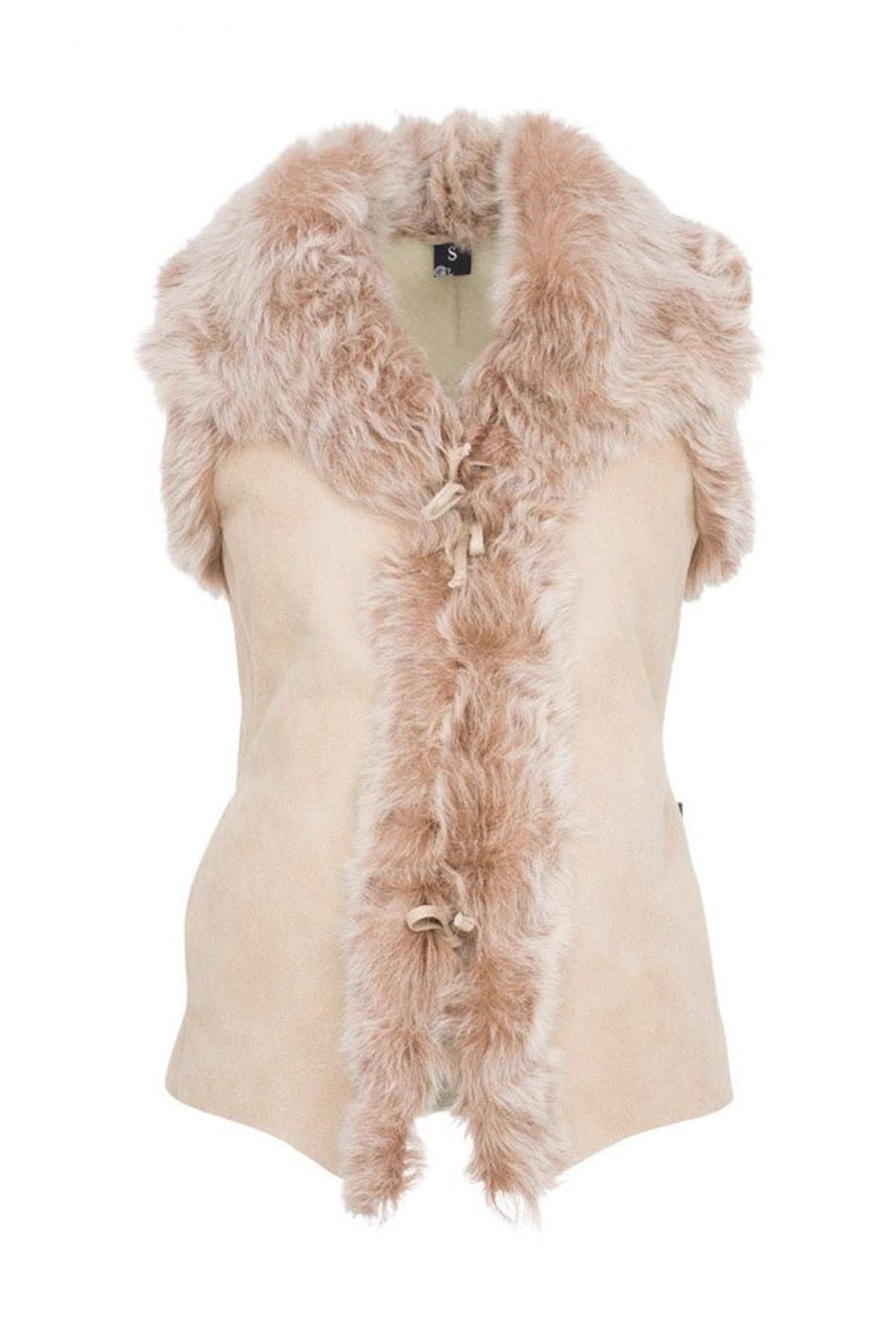 New SHEEPSKIN vest for women shearling ladies jacket warm Etsy