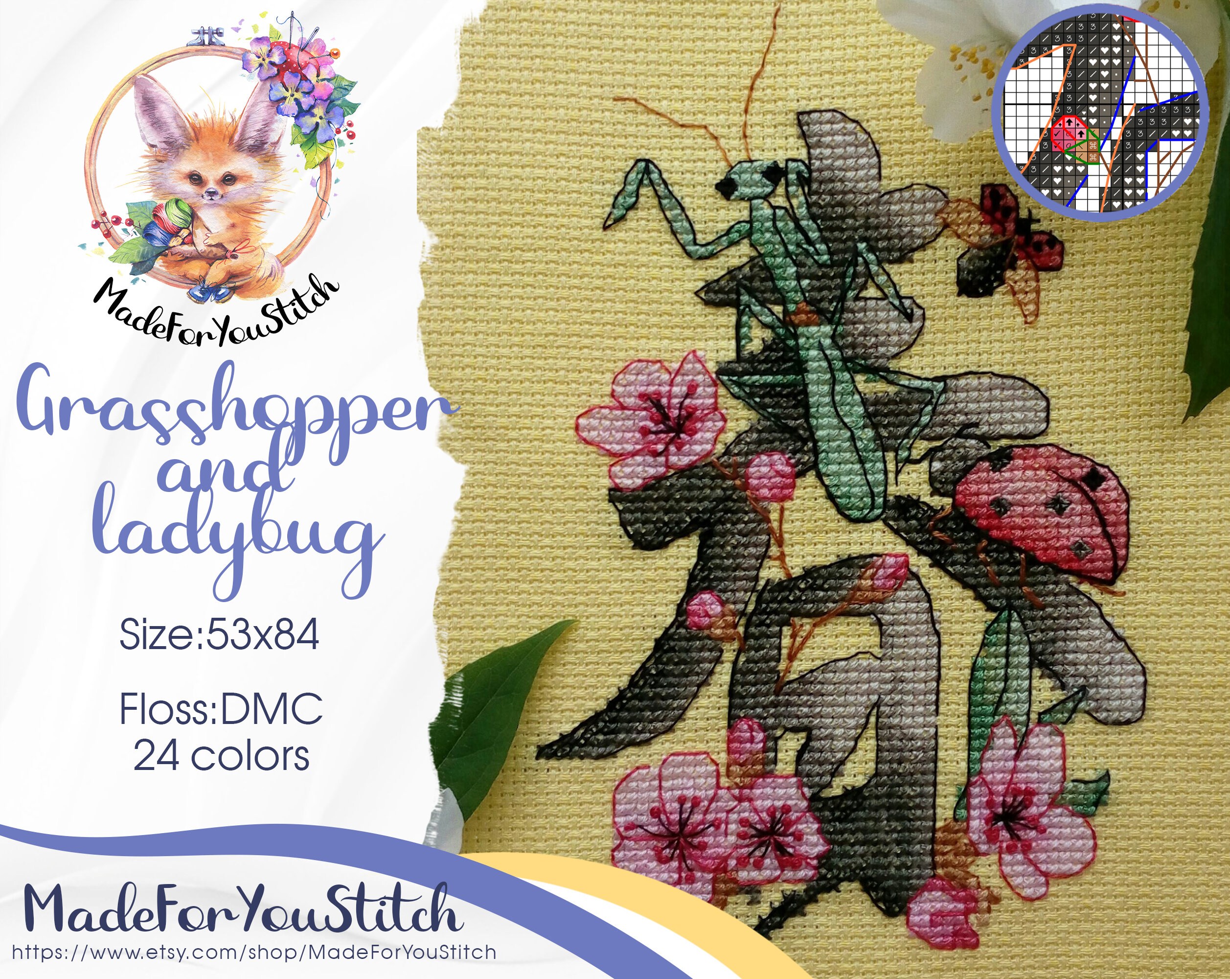 Chinese character counted cross stitch pattern pdf