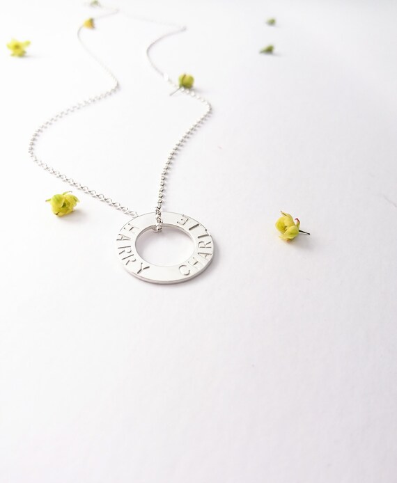 mummy necklace silver