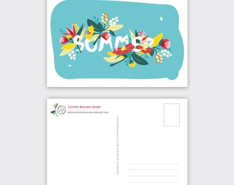 Summer postcard