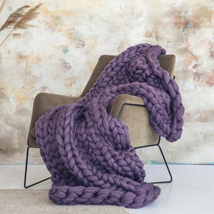 How to hand knit a merino wool blanket hotsell