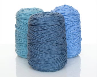 Hilo acrílico para tufting / 8 cabos, para la confección de alfombras, ganchillo y punto.