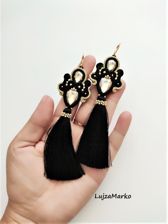 Etsy soutache earrings deals