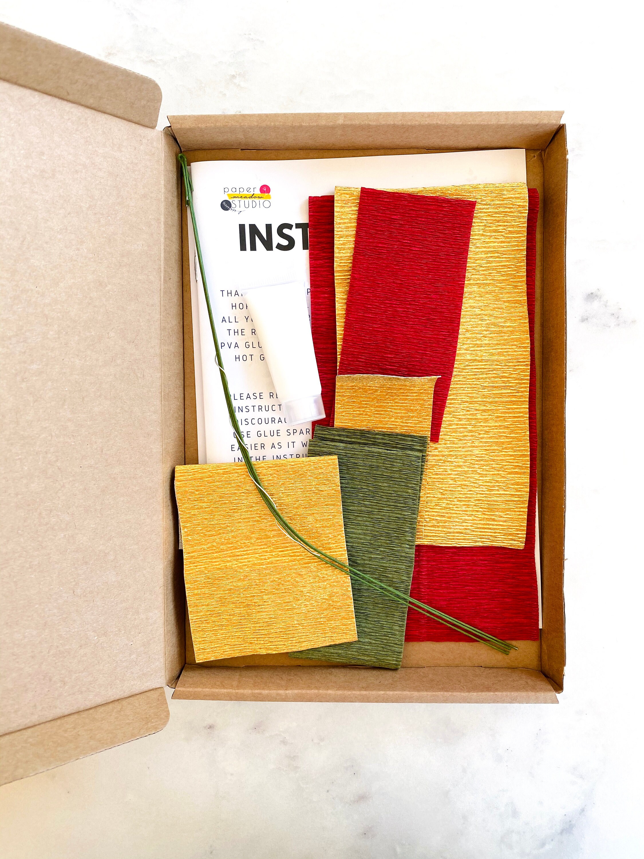 DIY Christmas Craft Kit the Gold One. Adult Etsy UK