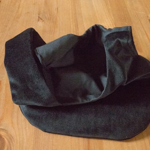 Black Velvet Japanese Knot Bag image 4