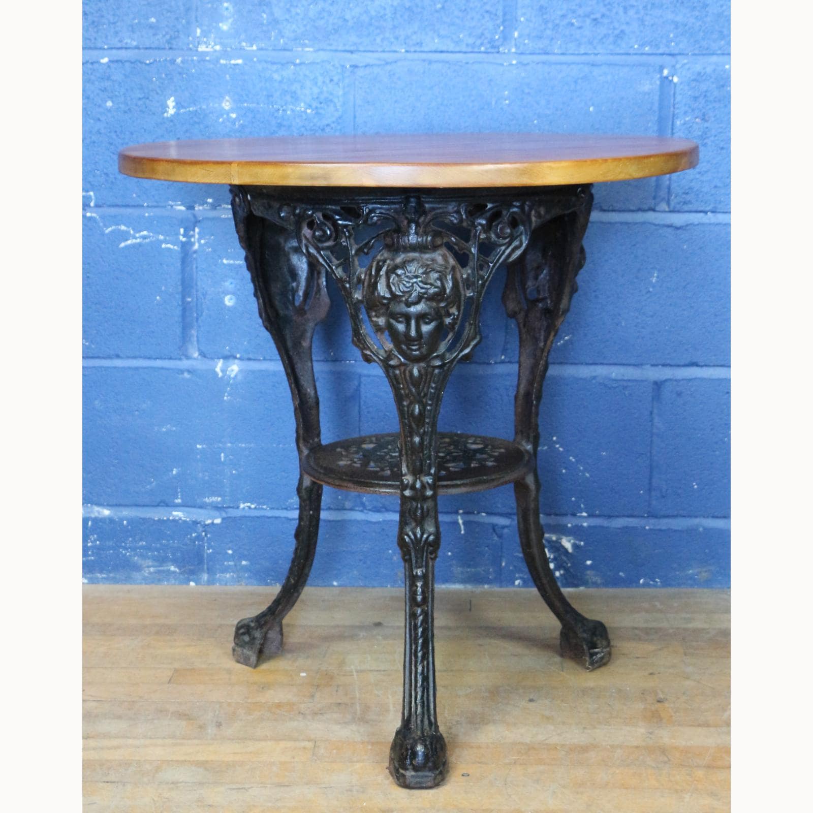 Antique Cast Iron Pub Table - Etsy