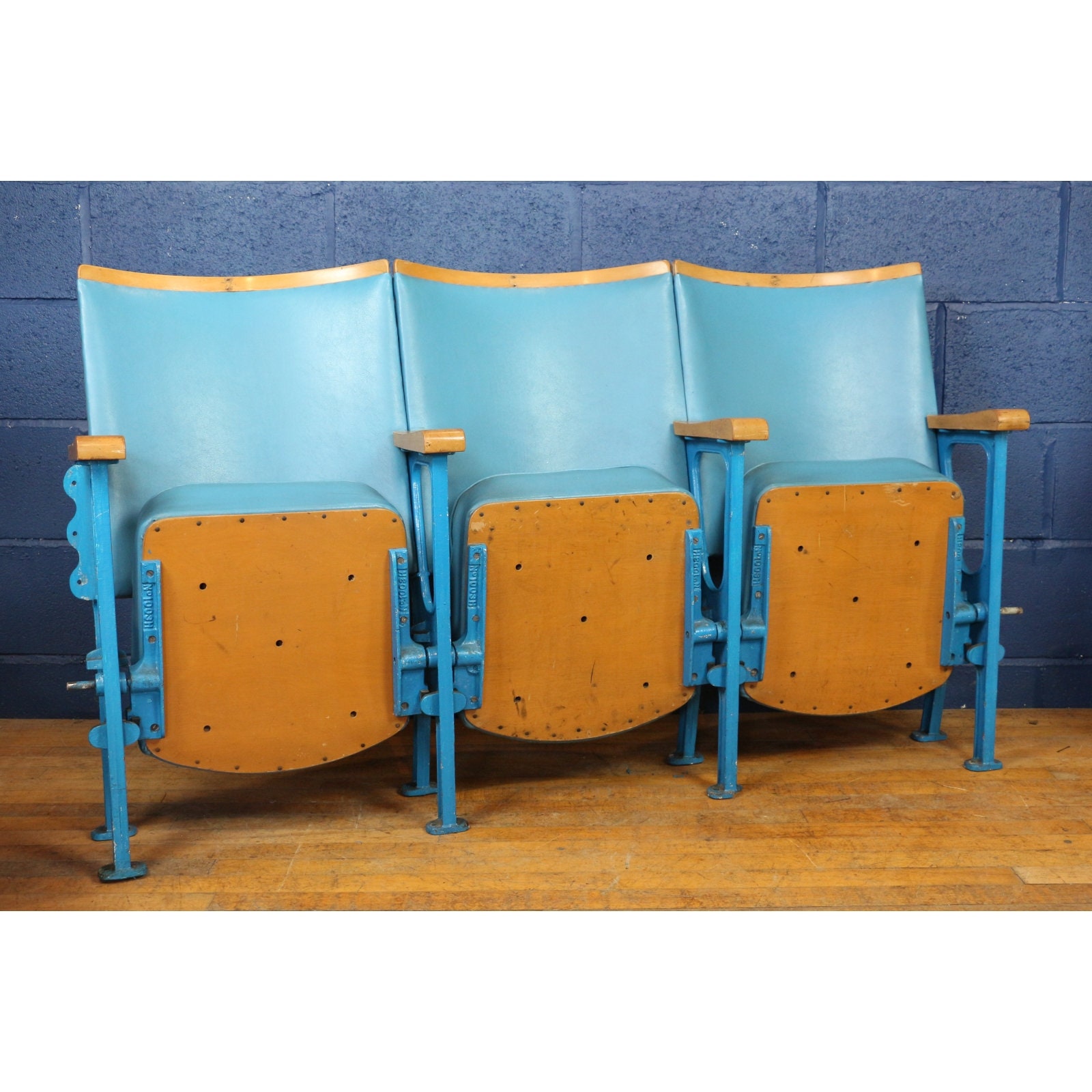 Vintage Bleacher Seats Pair, Stadium Seats, Mid Century Portable Seats,  Fishing Boat Seats, Metal and Vinyl Folding Seats, Football Seats -   Sweden