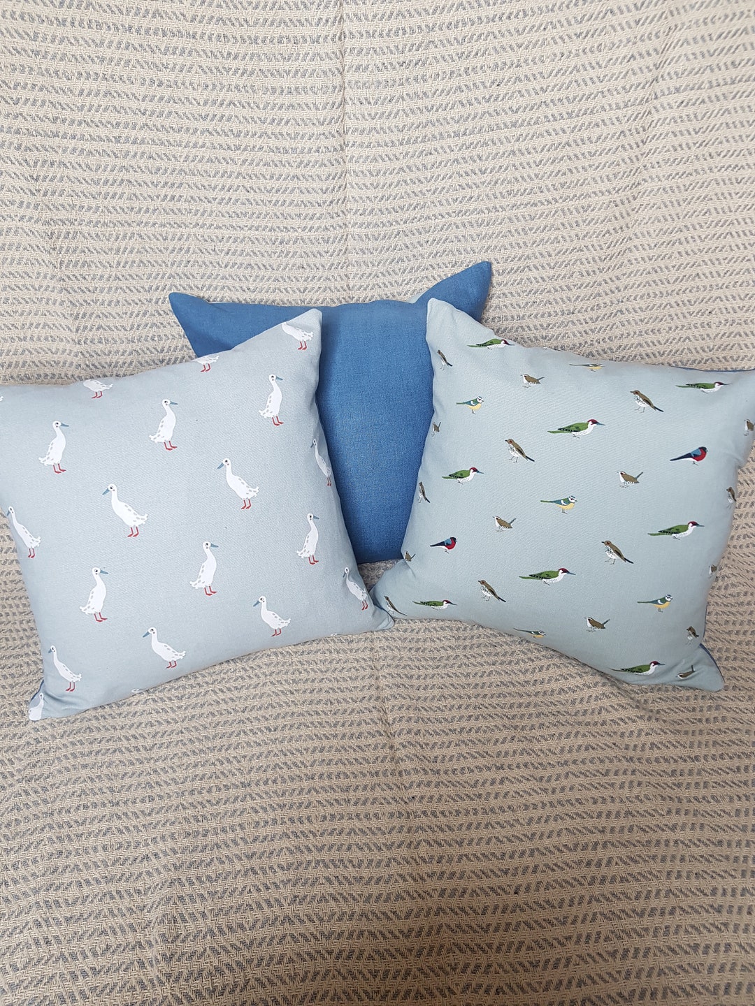 Sophie Allport cushion cover ducks and birds, cushions, pretty cushions