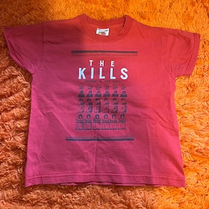 Vintage 2003 The Kills band T Shirt top tee xs