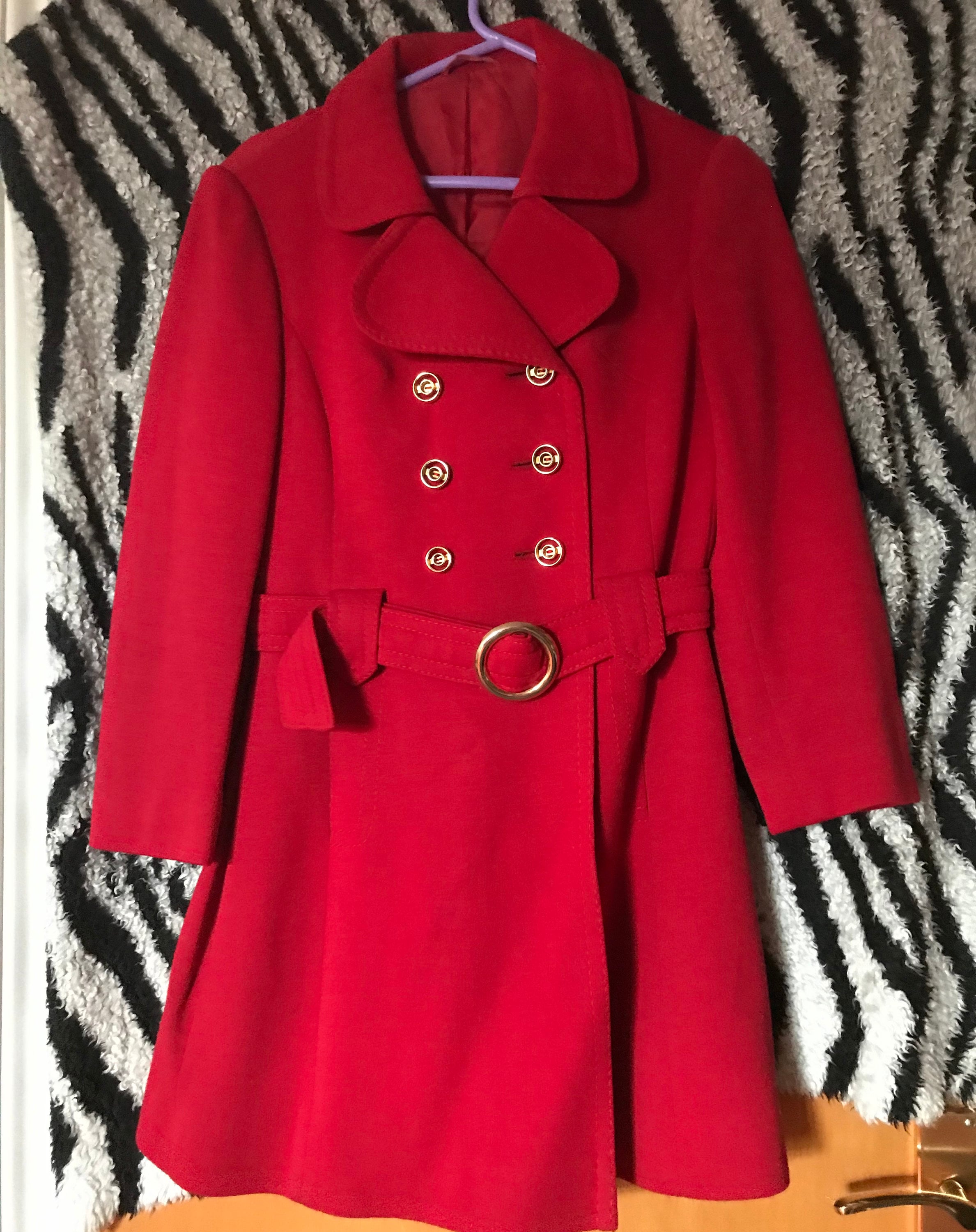 Mary Quant Coat Etsy UK
