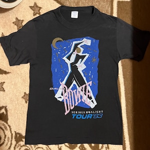 David Bowie Serious Moonlight Shirt - Etsy