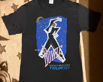 ヴィンテージ 1983 デヴィッド・ボウイ シリアス ムーンライト