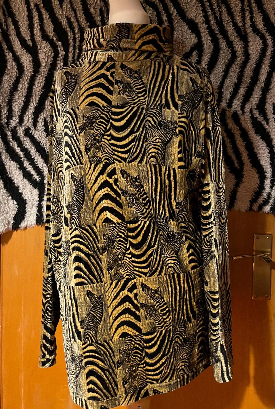 Vintage 1970s Cute Critter Sweater Dress by Alberoy | XS-M