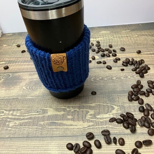 Coffee Cozy for Hot Beverages/ Coffee Cup Sleeve, Coffee Lover Gift/ Reusable Cup Cozy/ Teacher Gifts/ Gifts Under 10 image 7