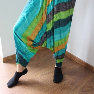 Sarouel, motifs ethniques, d'un confort absolu, de taille unique