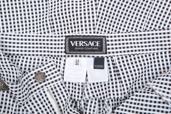 VERSACE 90s, Mini shorts in stretch material prin… - image 6