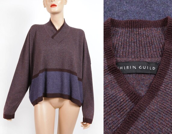 SHIRIN GUILD FW 99 Collection. Oversized Sweatshirt Iconic - Etsy