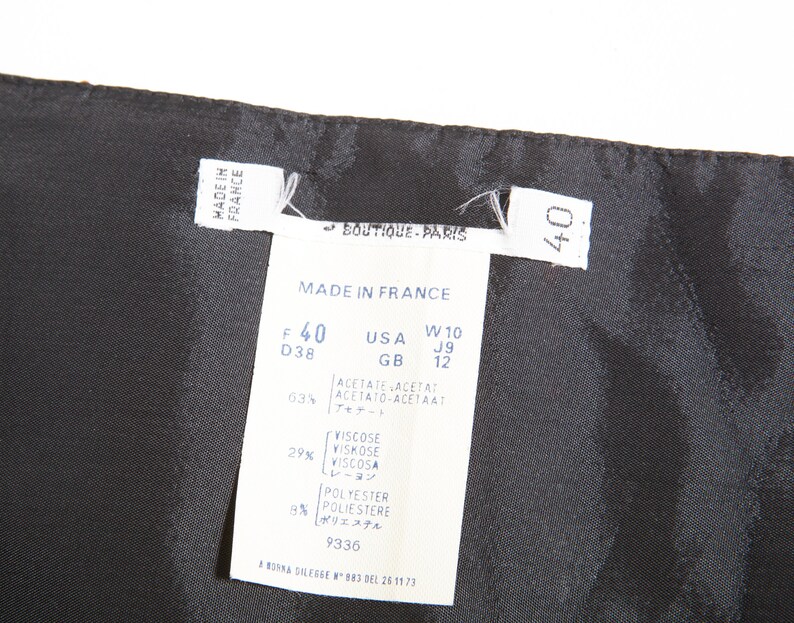 Guy Laroche boutique strapless vintage 1990 unscrawled Made in France size 40FRL very good condition