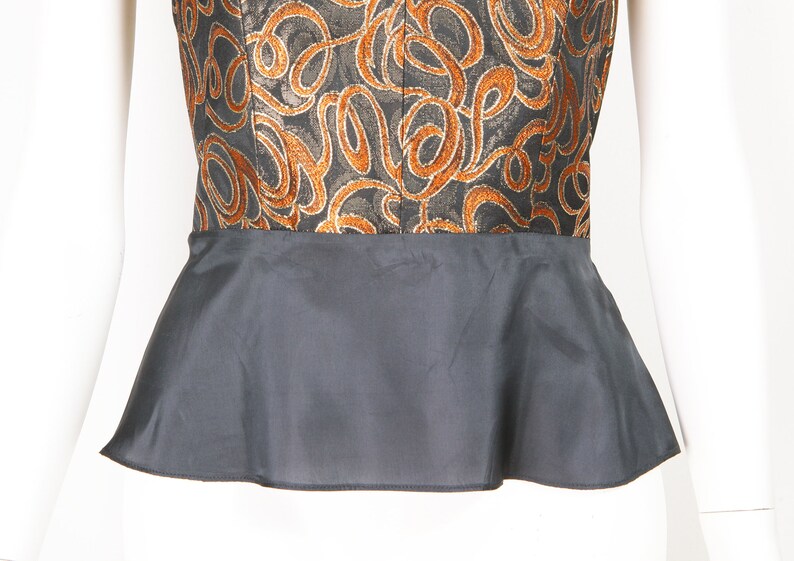 Guy Laroche boutique strapless vintage 1990 unscrawled Made in France size 40FRL very good condition