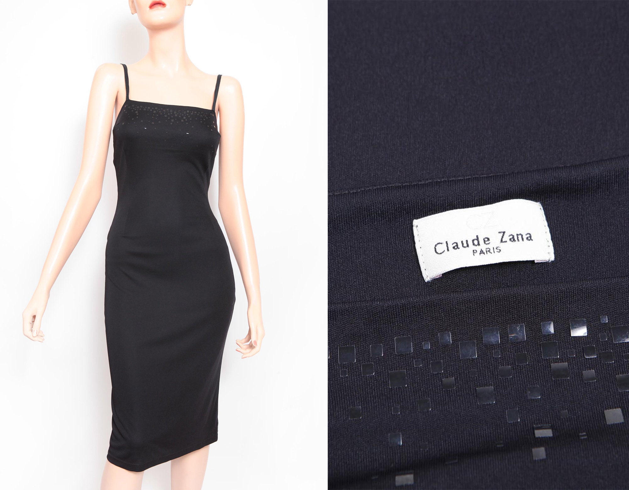 未使用】フランス製CLAUDE ZANA☆高級感あふれる形のキレイな大人  