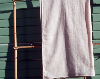 Organic birdseye Cotton Towel - hair, bath or body - single thickness or 2-ply - made to order