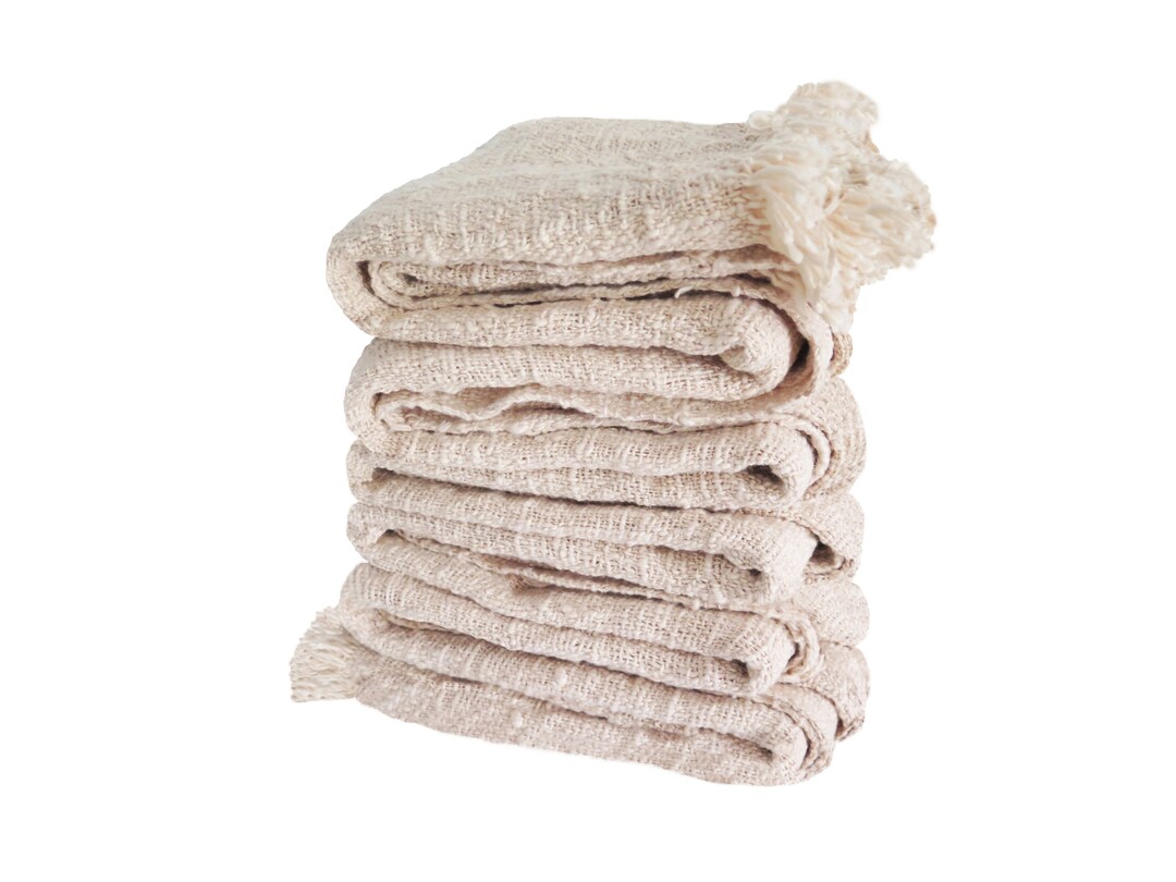 Blush Pink Throw Blanket Rose Bed Cover Light Pink Room Etsy