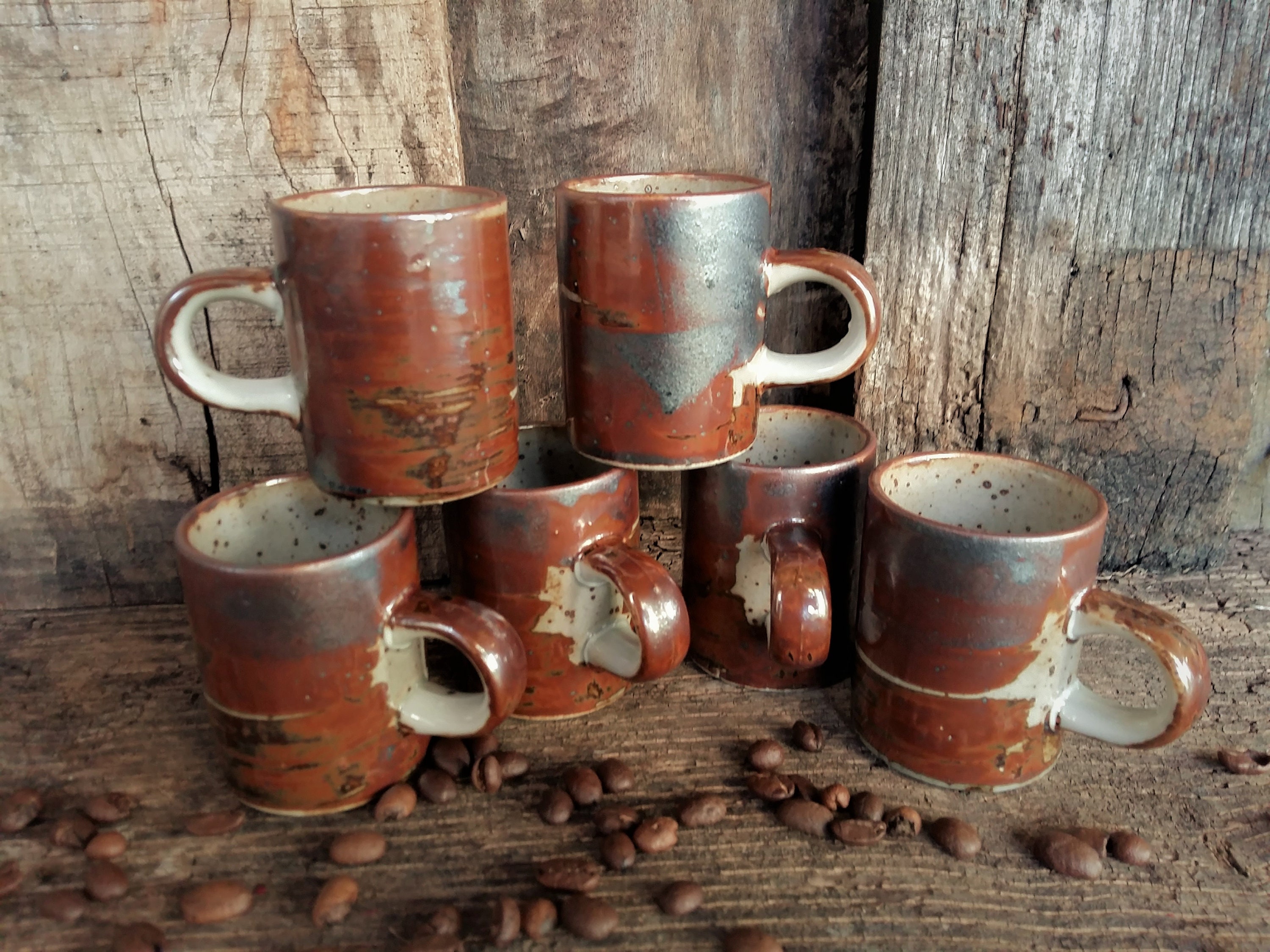 six Tasses À Expresso.