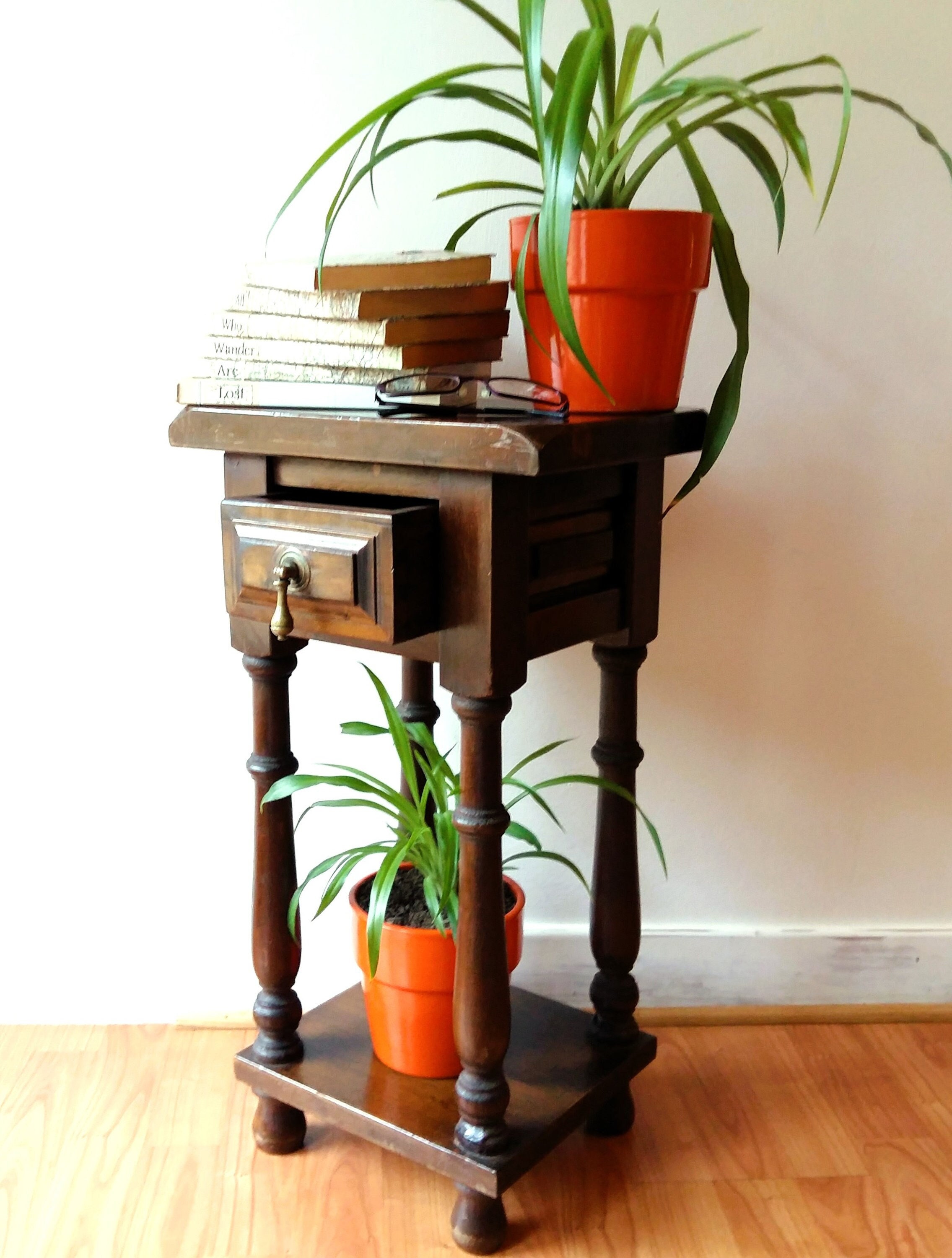 Dark wood on sale hallway furniture