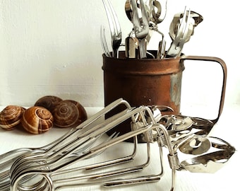 4 Piatti Per Lumache In Acciaio Inox - 12 Fori Per Cucinare - Stile Francese Escargot - Foto 9