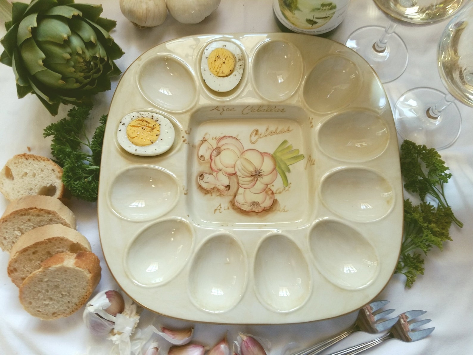 Deviled Egg Platter. Deviled Egg Plate. Dozen Egg Storage Etsy