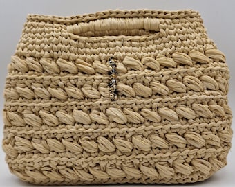 Crochet Hobo Bag