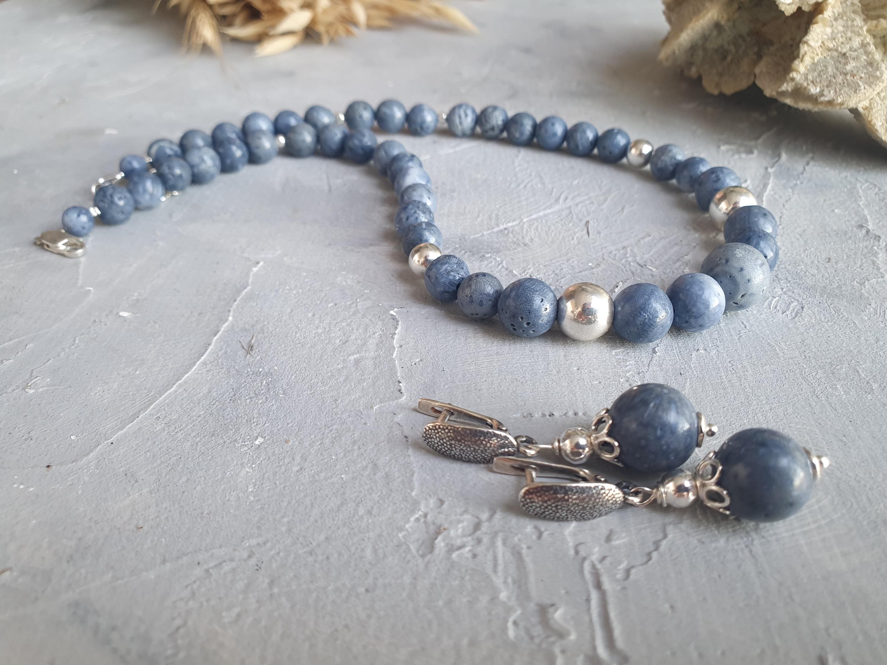 Collana di corallo blu - Italia
