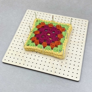 19 cm Strickbrett mit Stahlnadeln, häkeln, Geschenk für Handarbeiter, Strickbrett, Handarbeit, Strickbrett, Strickbrett, Strickbrett