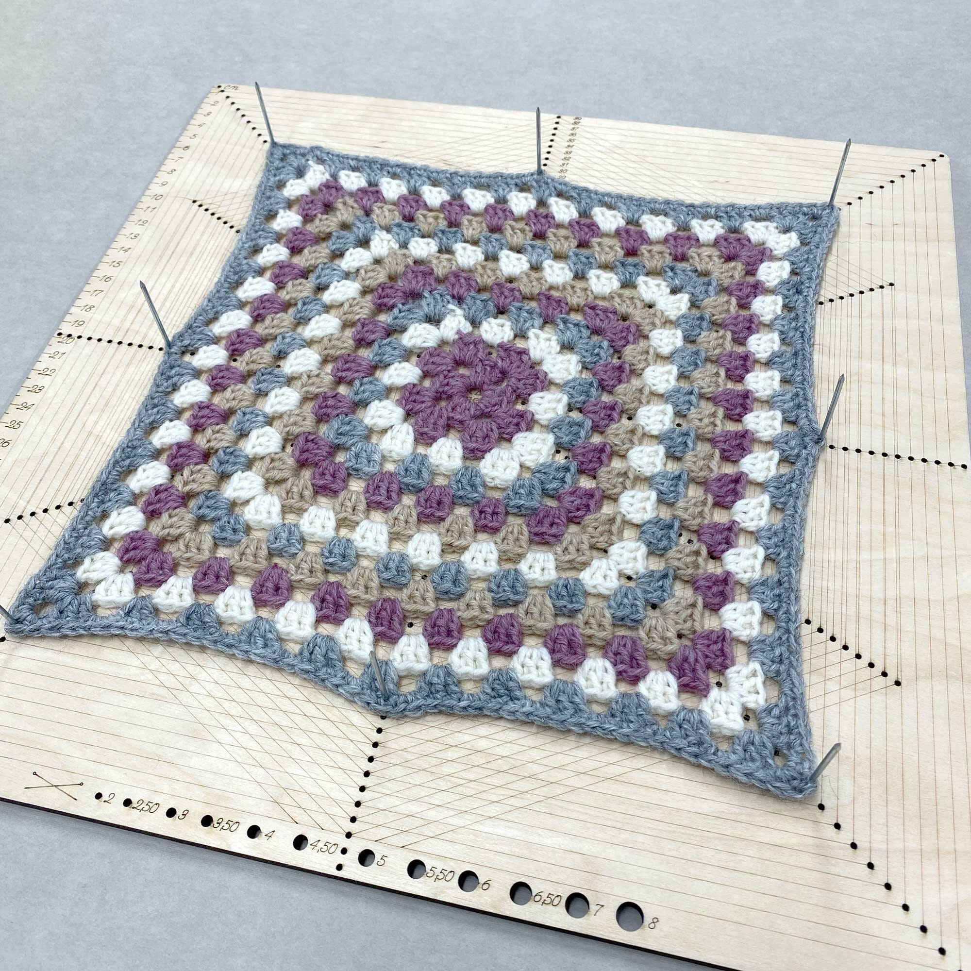 Tablero de bloqueo grande para crochet Granny Square Ecuador