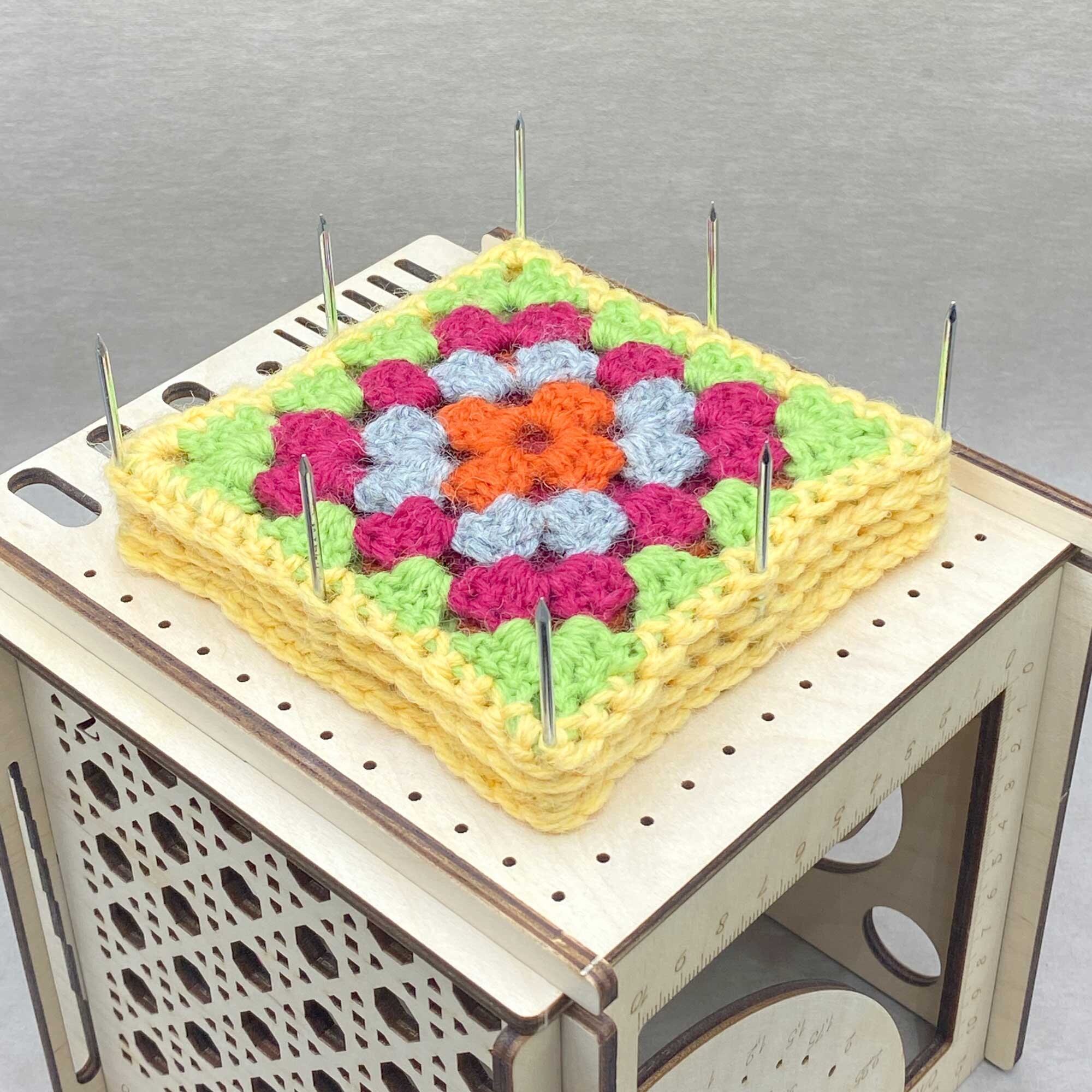 Blocking Board For Crocheting Yarn Blocking Board Squares Blocking Board  For Knitting And Crochet Projects Handcrafted Knitting - AliExpress