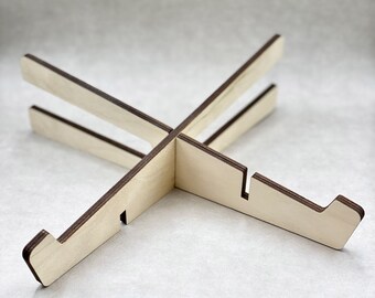 Laptop Stand for Office Work, Ergonomics, Eco Friendly Baltic Birch Plywood