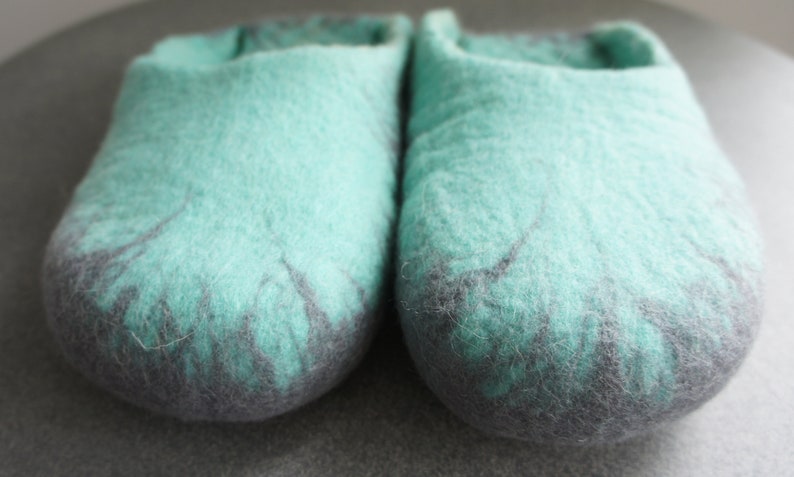 Mens Felt Slippers-mens Slippershandmade Slippers-slippers - Etsy