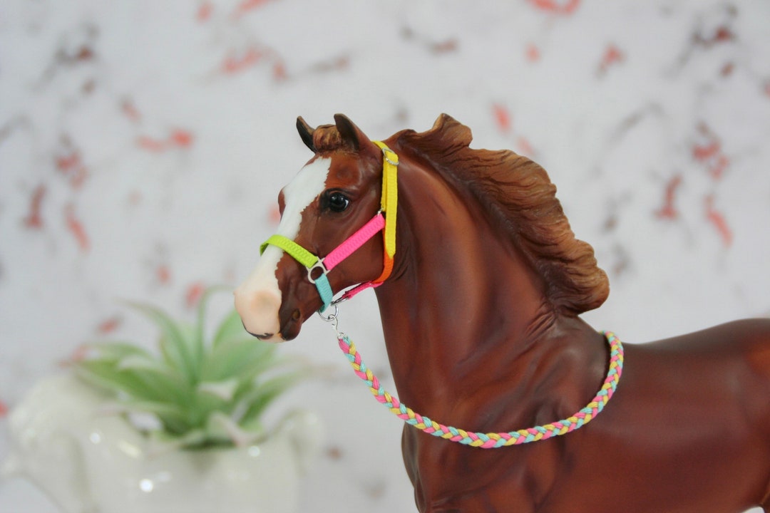 Custom Rainbow Sherbet Halterbreyer Traditional or Peter Stone Horsesneon Rainbow Etsy