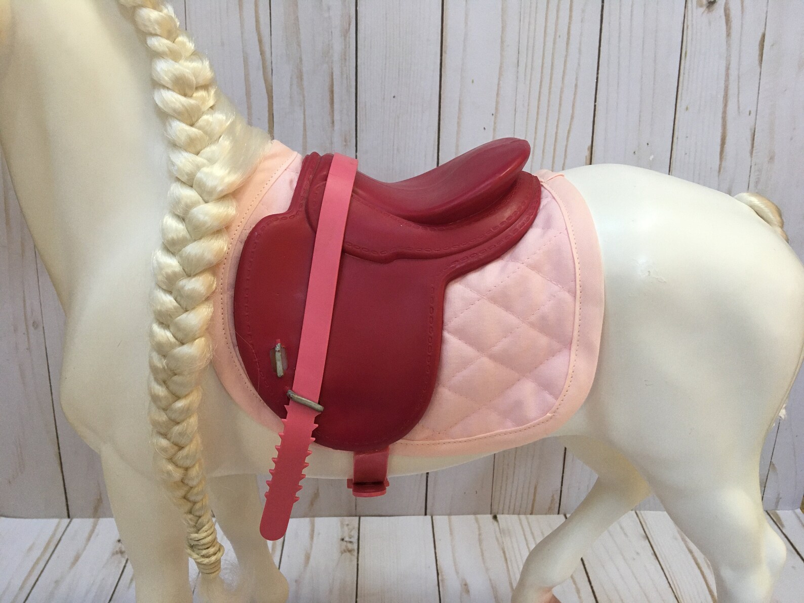 All Purpose Pink Saddle PadFits American GirlOur Generation Etsy