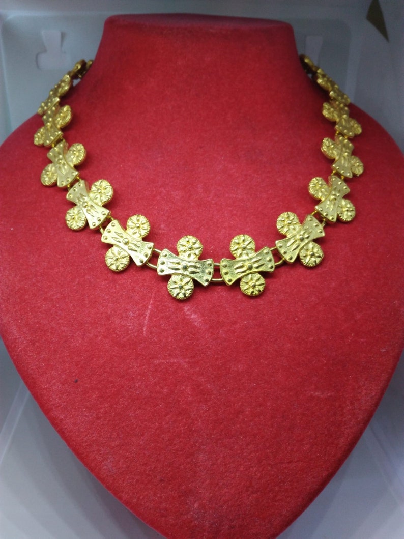 Ancient VINTAGE necklace of Italian design by RITA FRASCIONE 7080 in excellent condition