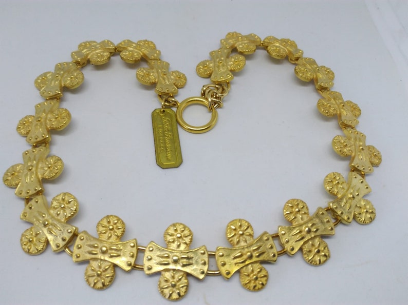 Ancient VINTAGE necklace of Italian design by RITA FRASCIONE 7080 in excellent condition